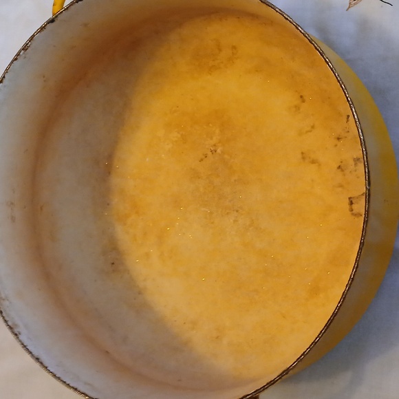 Dansk 7 in yellow Enamel pot Kobenstyle - Picture 7 of 7